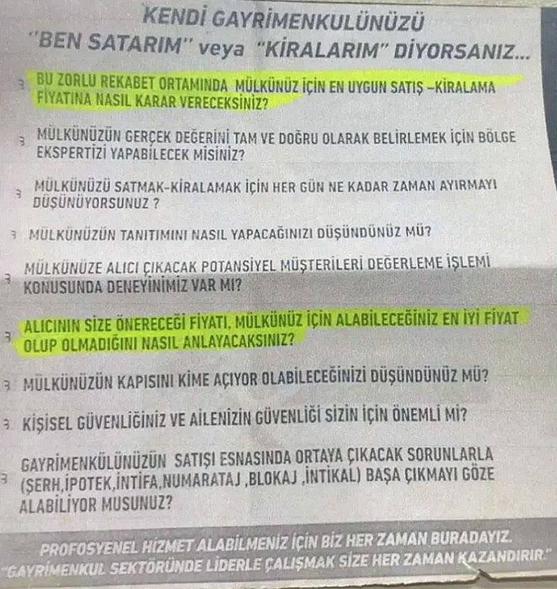 Sahte ilan ve broşürlere dikkat, arşiv - GHA