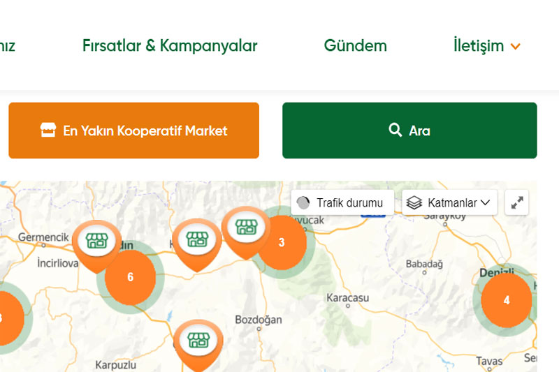 Tarım Kredi Kooperatifi mağaza nasıl bulunur? 3