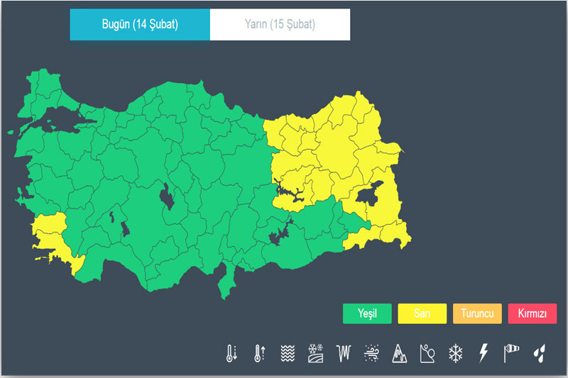 Meteoroloji'den 2 önemli uyarı; Sel ve fırtına 1