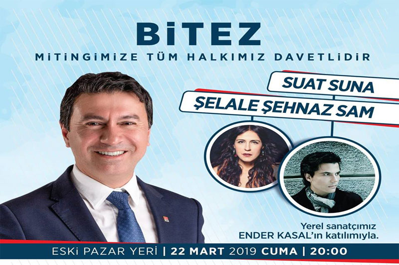 Ahmet Aras Bitez mitingi