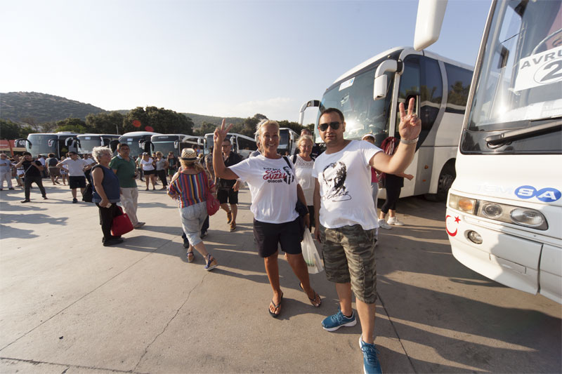 Seçmenler Bodrum'dan yola çıktı