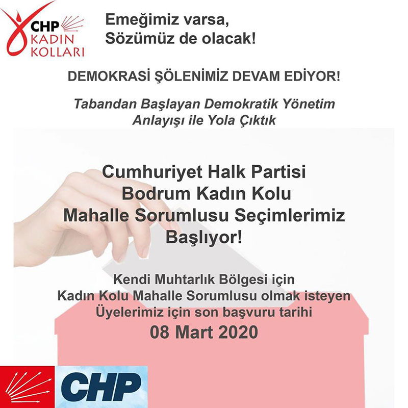 CHP Kadın Gümüşlük