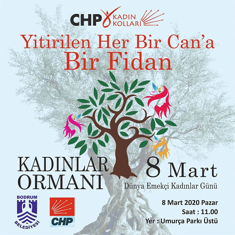 CHP Bodrum Kadın Kolu Muğla'da 7