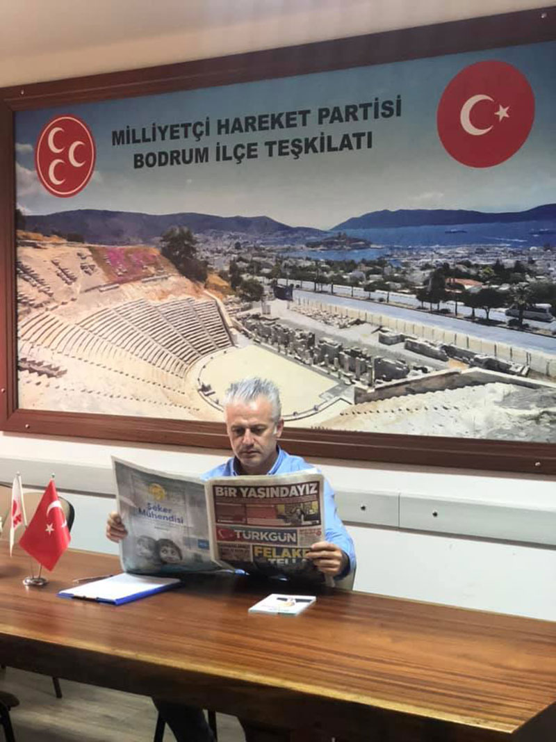 MHP Bodrum İlçe Başkanı Bahattin Kul