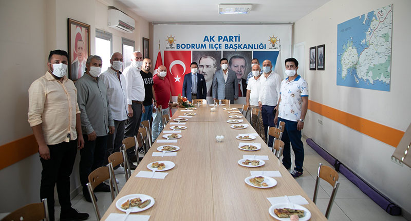 Bodrum Belediye Başkanı Ahmer Aras'tan İYİ Parti ve AKP'ye ziyaret 3