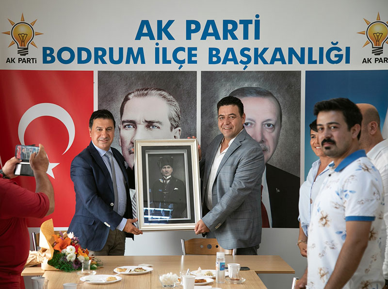 Bodrum Belediye Başkanı Ahmer Aras'tan İYİ Parti ve AKP'ye ziyaret 4