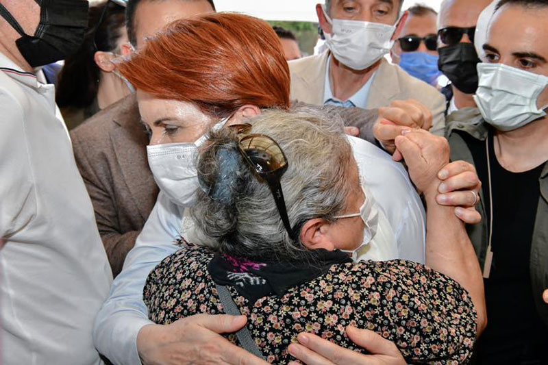 İYİ Parti Genel Başkanı meral AKşener Muğla'da, Haziran 2021 - GHA