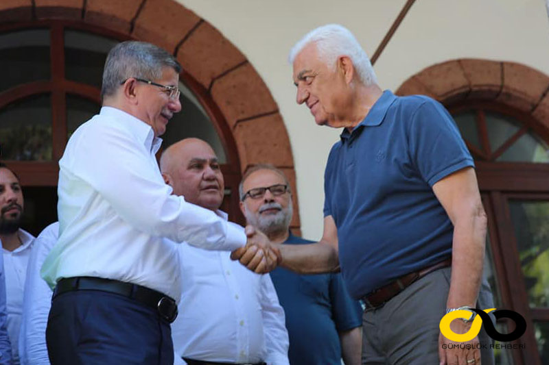 Gelecek Partisi Genel Başkanı Ahmet Davutoğlu Muğla'da, 10 Ağustos 2021 - GHA