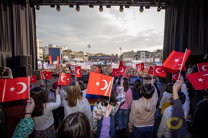 Kılıçdaroğlu addressed the public in İzmir