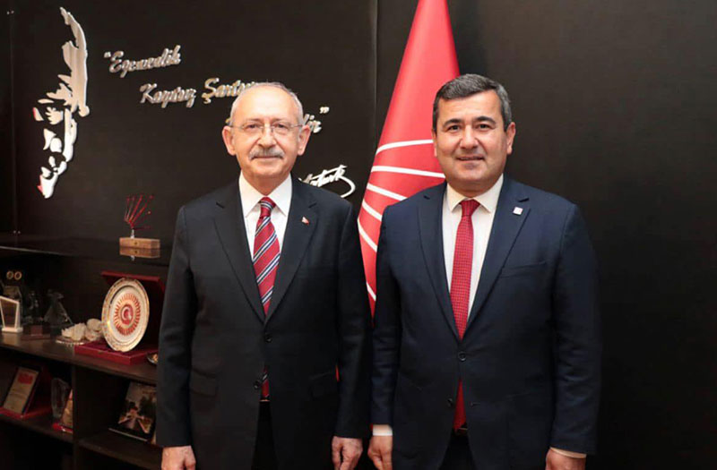 CHP Genel Başkanı Kemal Kılıçdaroğlu, CHP Bodrum İlçe Başkanı Halil Karahan, arşiv - GHA