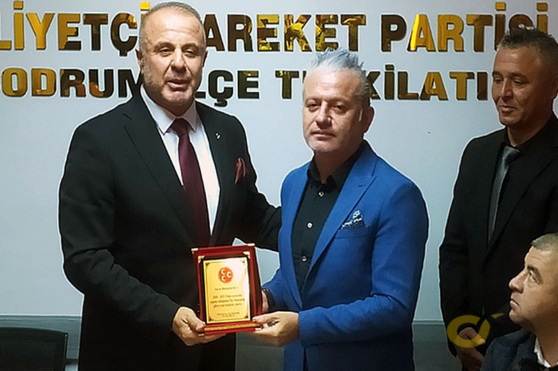 Milliyetçi Hareket Partisi (MHP) Bodrum İlçe Başkanı İbrahim Bilgi