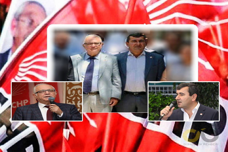 CHP Muğla İl Başkanı Adem Zeybekoğlu (Solda), eski CHP Bodrum İlçe Başkanı Halil Karahan - Arşiv - GHA