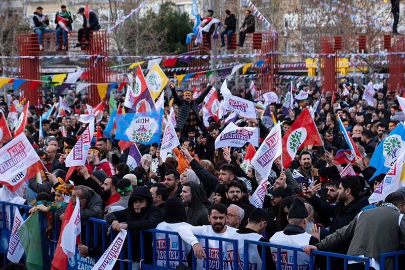 Emek ve Özgürlük İttifakı, "Birlikte Değiştirelim" sloganıyla  ilk mitingi, Ocak 2023