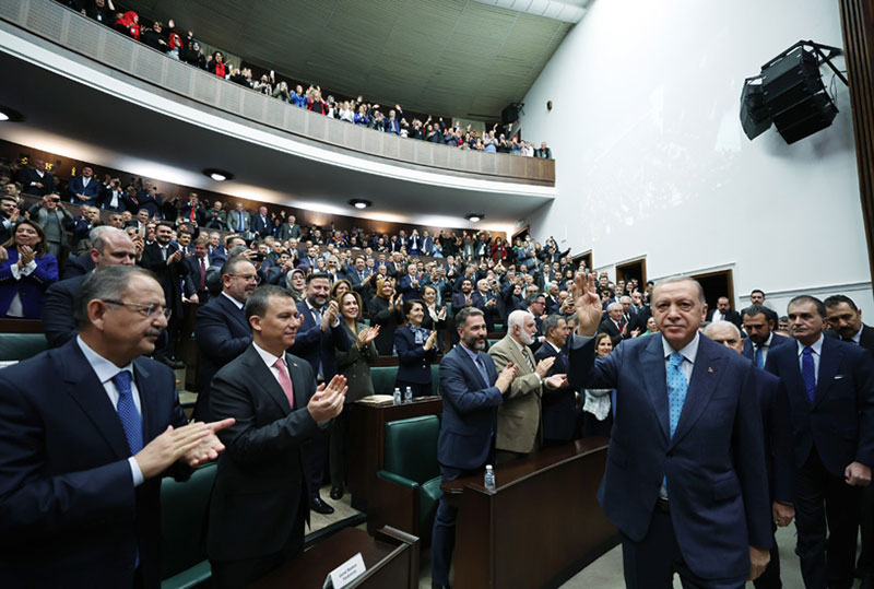 Cumhurbaşkanı Recep Tayyip Erdoğan, AK Parti Grup toplantısı, 18 Ocak 2023