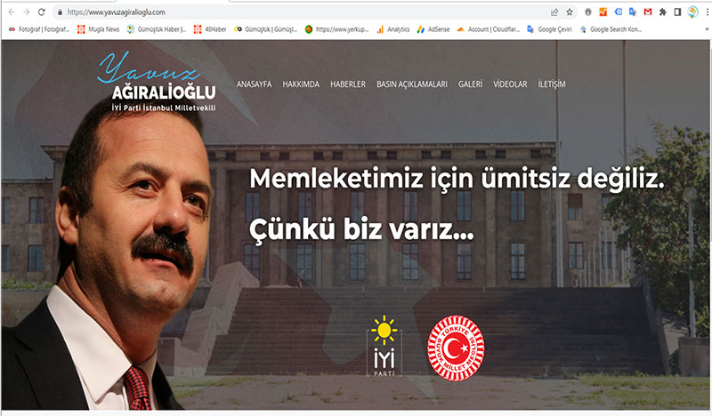 Yavuz Agıralioglu, personal website