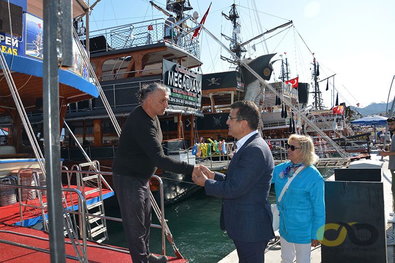 İYİ Parti Muğla Milletvekili Adayı Mehmet Tosun, Marmaris, Nisan 2023 2