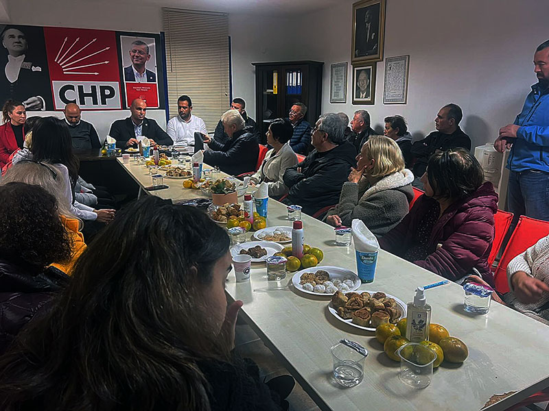 CHP Gümüşlük'te değerlendirme toplantısı 2