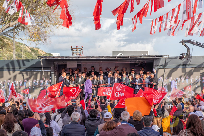 CHP Bodrum Seçim Koordinayon Merkezi açıldı